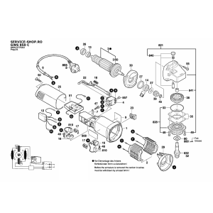 Bosch GWS 850 C (06013775A3-EU)